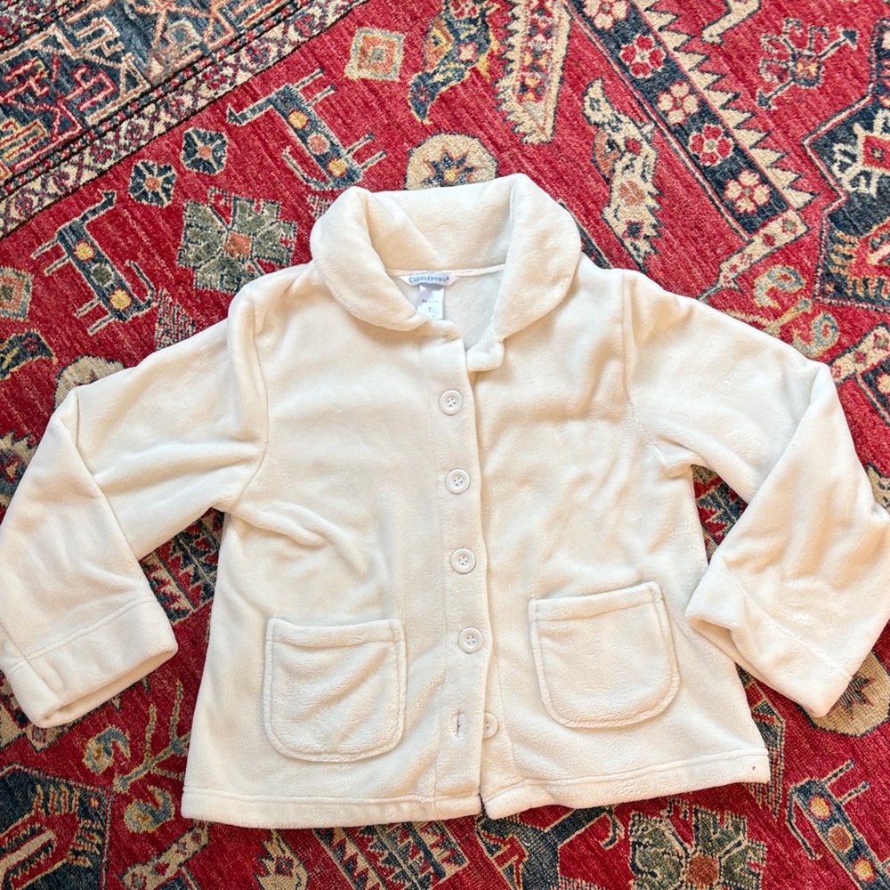 Cuddledown Cream Fleece Jacket